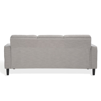 Canapé 3 places moderne SAFAVIEH Couture Felicianya - 77 L x 31 P x 34 H