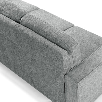 Canapé 3 places moderne SAFAVIEH Couture Felicianya - 77 L x 31 P x 34 H