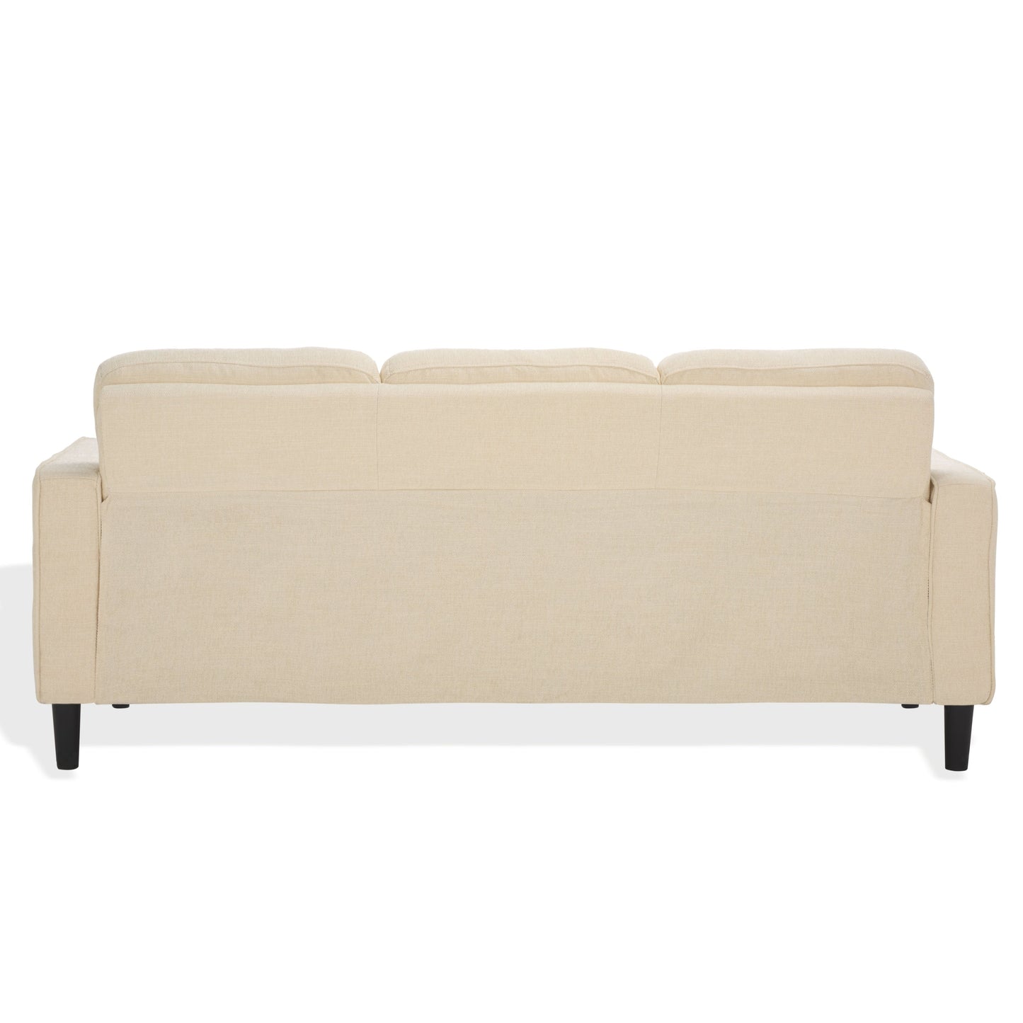 Canapé 3 places moderne SAFAVIEH Couture Felicianya - 77 L x 31 P x 34 H