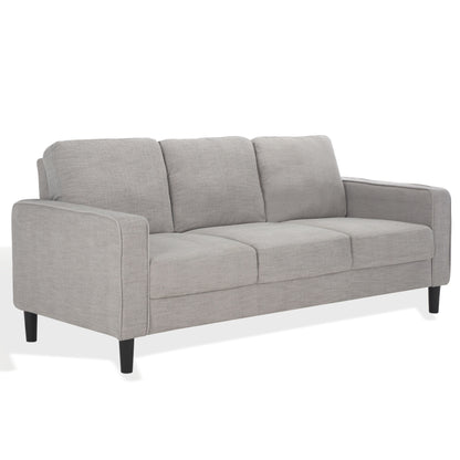 Canapé 3 places moderne SAFAVIEH Couture Felicianya - 77 L x 31 P x 34 H