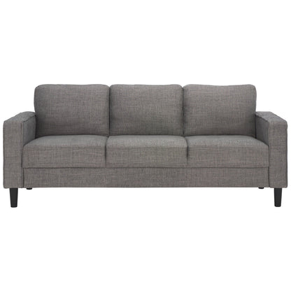 Canapé 3 places moderne SAFAVIEH Couture Felicianya - 77 L x 31 P x 34 H