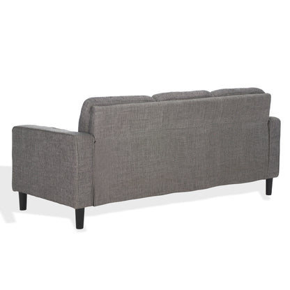 Canapé 3 places moderne SAFAVIEH Couture Felicianya - 77 L x 31 P x 34 H
