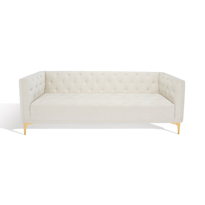 Canapé capitonné SAFAVIEH Couture Florentino - 80 L x 33 P x 30 H