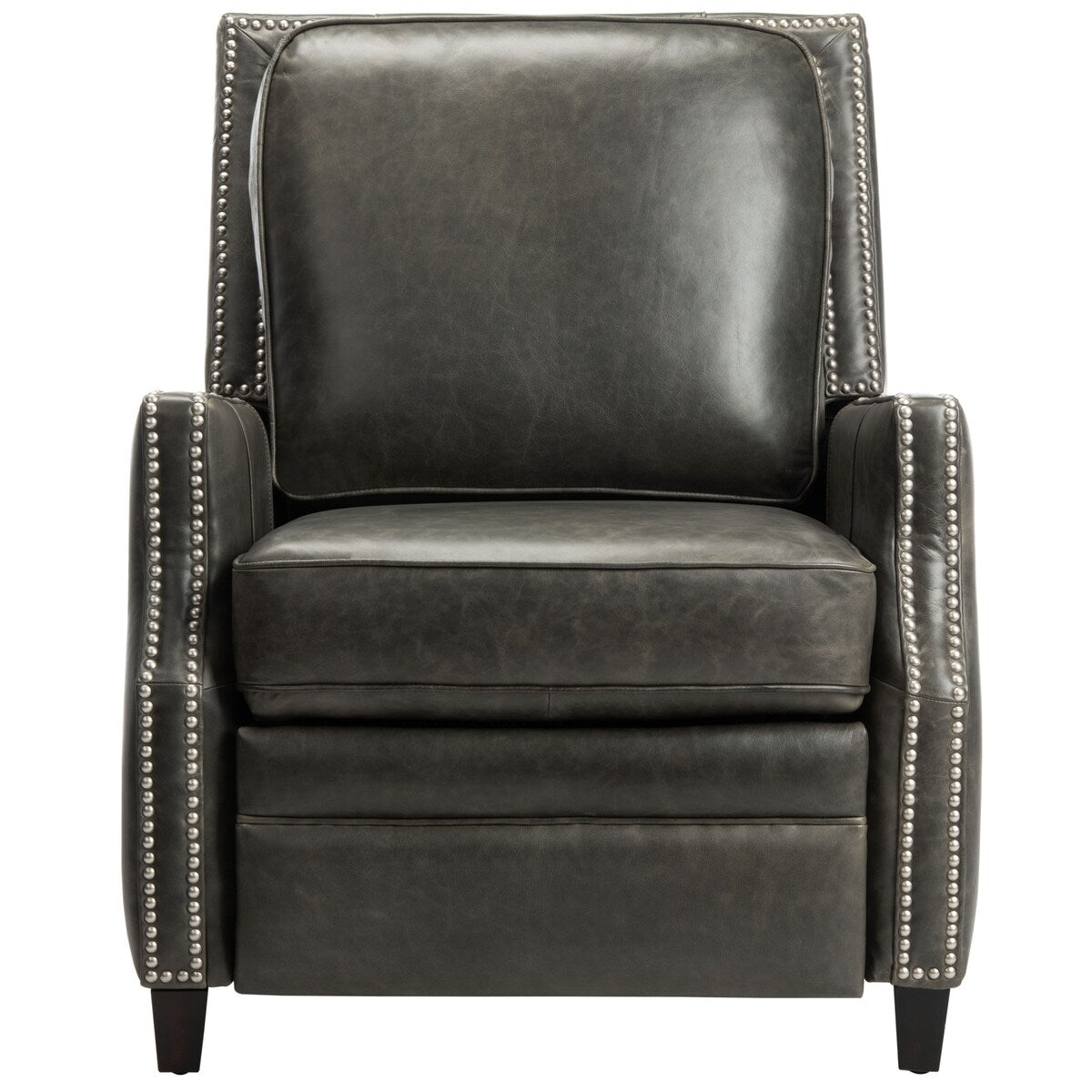 Fauteuil inclinable SAFAVIEH Couture Gwyn avec garniture cloutée