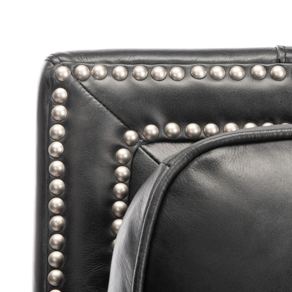 Fauteuil inclinable SAFAVIEH Couture Gwyn avec garniture cloutée