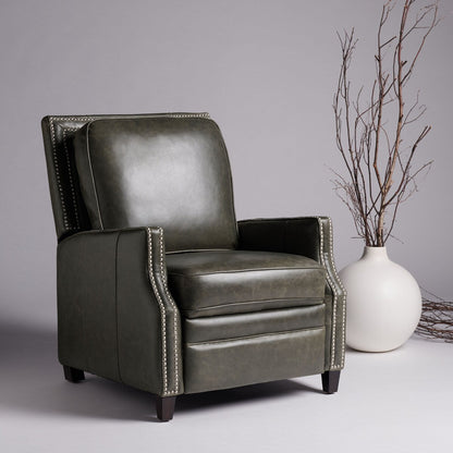 Fauteuil inclinable SAFAVIEH Couture Gwyn avec garniture cloutée
