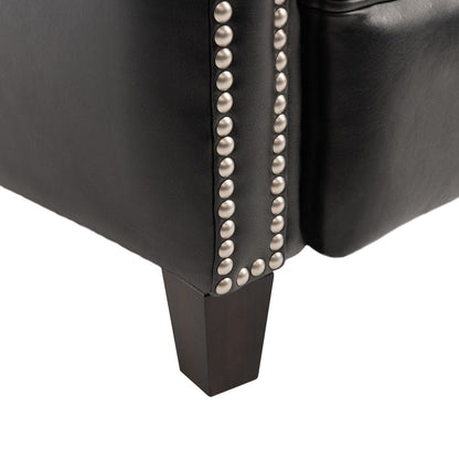 Fauteuil inclinable SAFAVIEH Couture Gwyn avec garniture cloutée