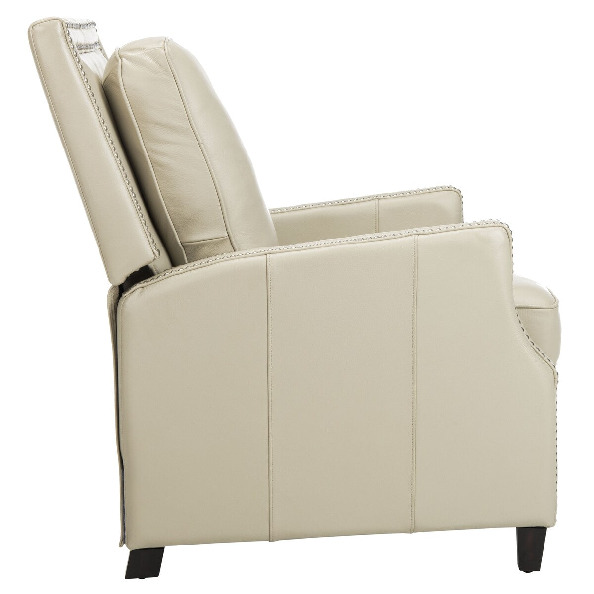 Fauteuil inclinable SAFAVIEH Couture Gwyn avec garniture cloutée