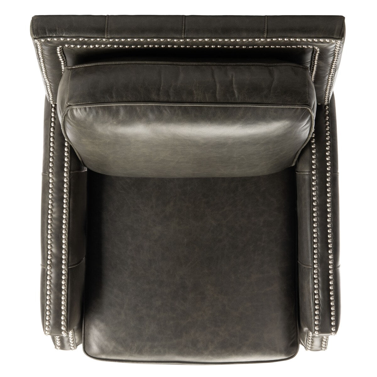 Fauteuil inclinable SAFAVIEH Couture Gwyn avec garniture cloutée