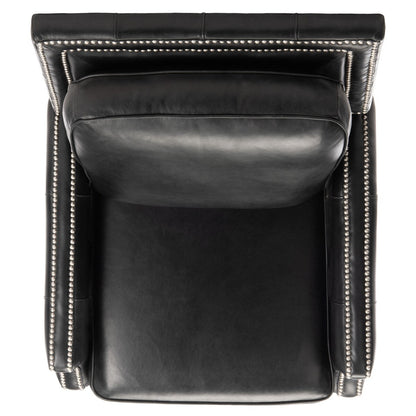 Fauteuil inclinable SAFAVIEH Couture Gwyn avec garniture cloutée