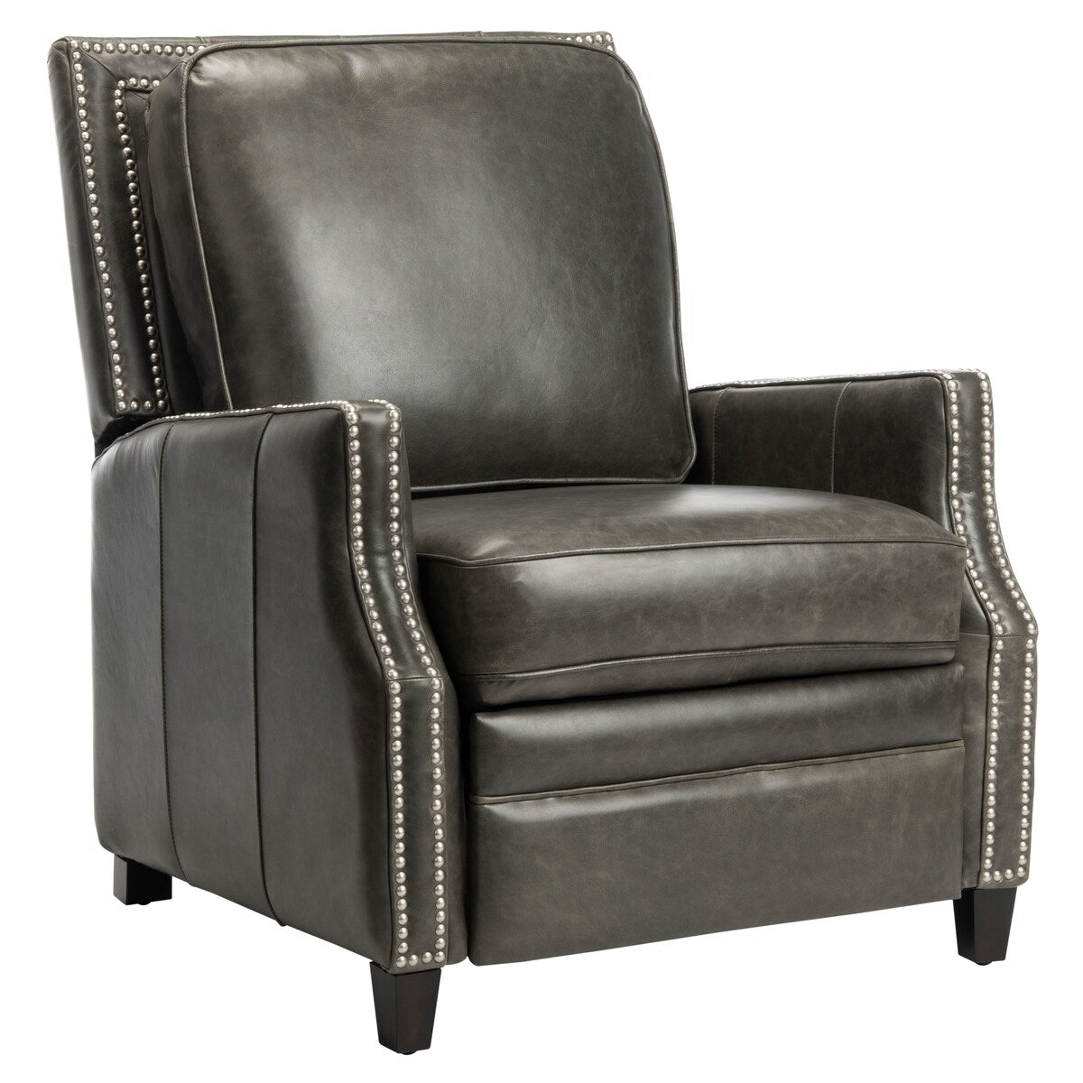 Fauteuil inclinable SAFAVIEH Couture Gwyn avec garniture cloutée