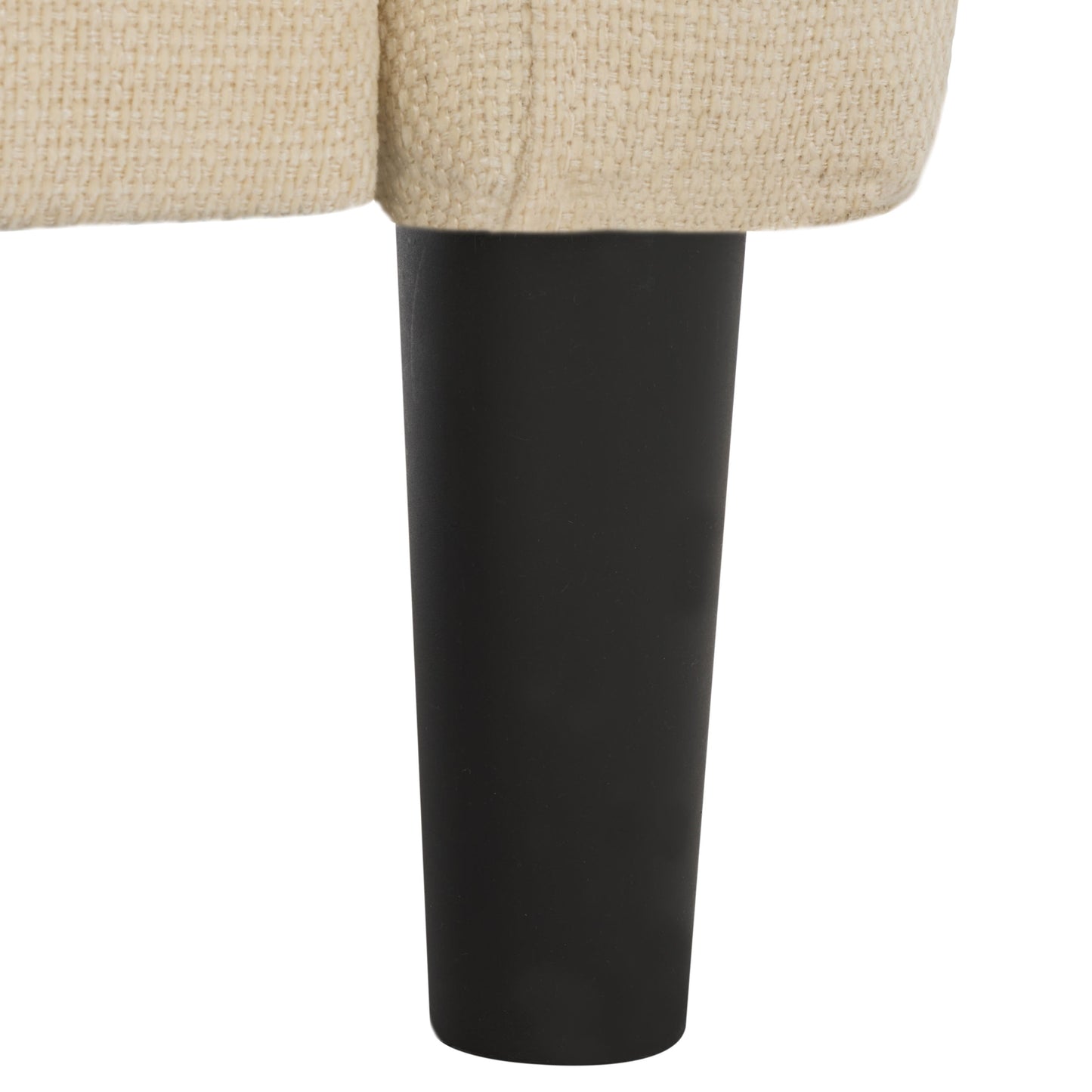 Canapé 3 places SAFAVIEH Couture Nathaniel à dossier capitonné - 77 L x 32 P x 34 H