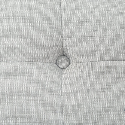 Canapé 3 places SAFAVIEH Couture Nathaniel à dossier capitonné - 77 L x 32 P x 34 H