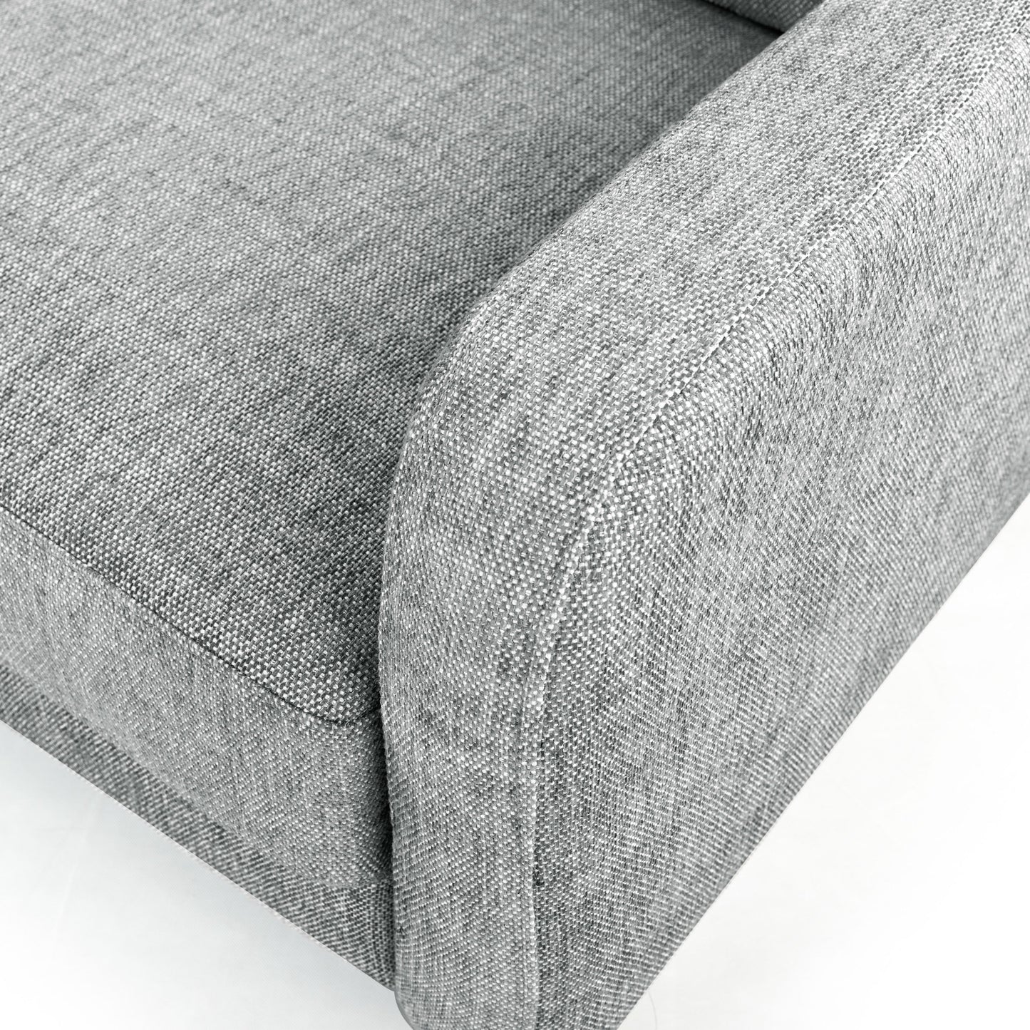 Canapé 3 places SAFAVIEH Couture Nathaniel à dossier capitonné - 77 L x 32 P x 34 H