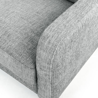 Canapé 3 places SAFAVIEH Couture Nathaniel à dossier capitonné - 77 L x 32 P x 34 H