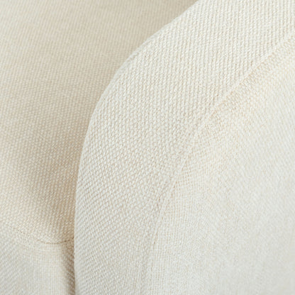 Canapé 3 places SAFAVIEH Couture Nathaniel à dossier capitonné - 77 L x 32 P x 34 H