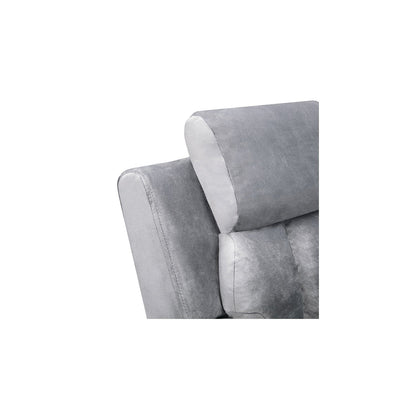 Fauteuil inclinable de luxe pour enfants avec repose-pieds, appui-tête et 2 porte-gobelets Fauteuil inclinable en microfibre pour enfants de 3 ans et plus