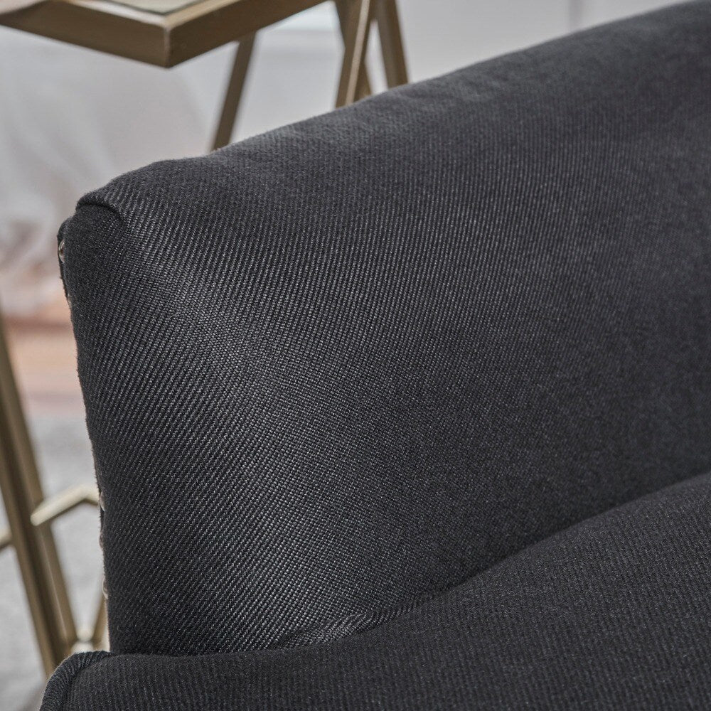 Fauteuil inclinable électrique en tissu capitonné Salomo par Christopher Knight Home