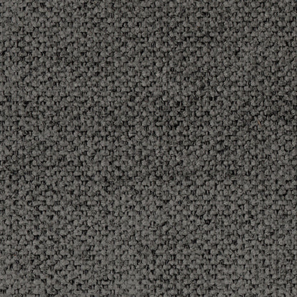 Canapé Sama, 2 coussins décoratifs, polyester gris fer, 91 pouces, style banc