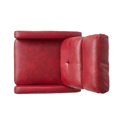 Fauteuil club inclinable en cuir PU Samedi par Christopher Knight Home