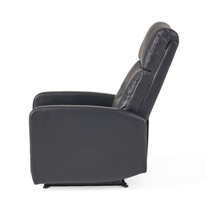 Fauteuil club inclinable en cuir PU Samedi par Christopher Knight Home