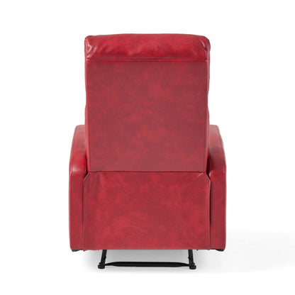 Fauteuil club inclinable en cuir PU Samedi par Christopher Knight Home