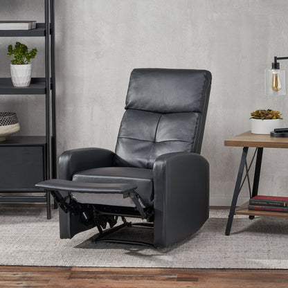 Fauteuil club inclinable en cuir PU Samedi par Christopher Knight Home