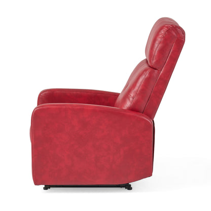 Fauteuil club inclinable en cuir PU Samedi par Christopher Knight Home