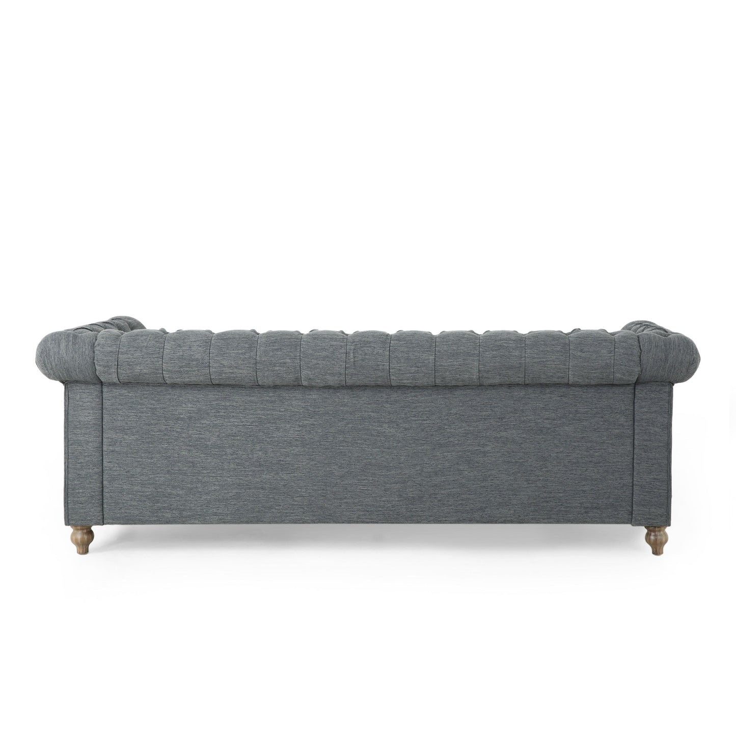 Canapé Chesterfield Saragus avec bordure cloutée par Christopher Knight Home - 85,50 L x 33,25 l x 28,50 H