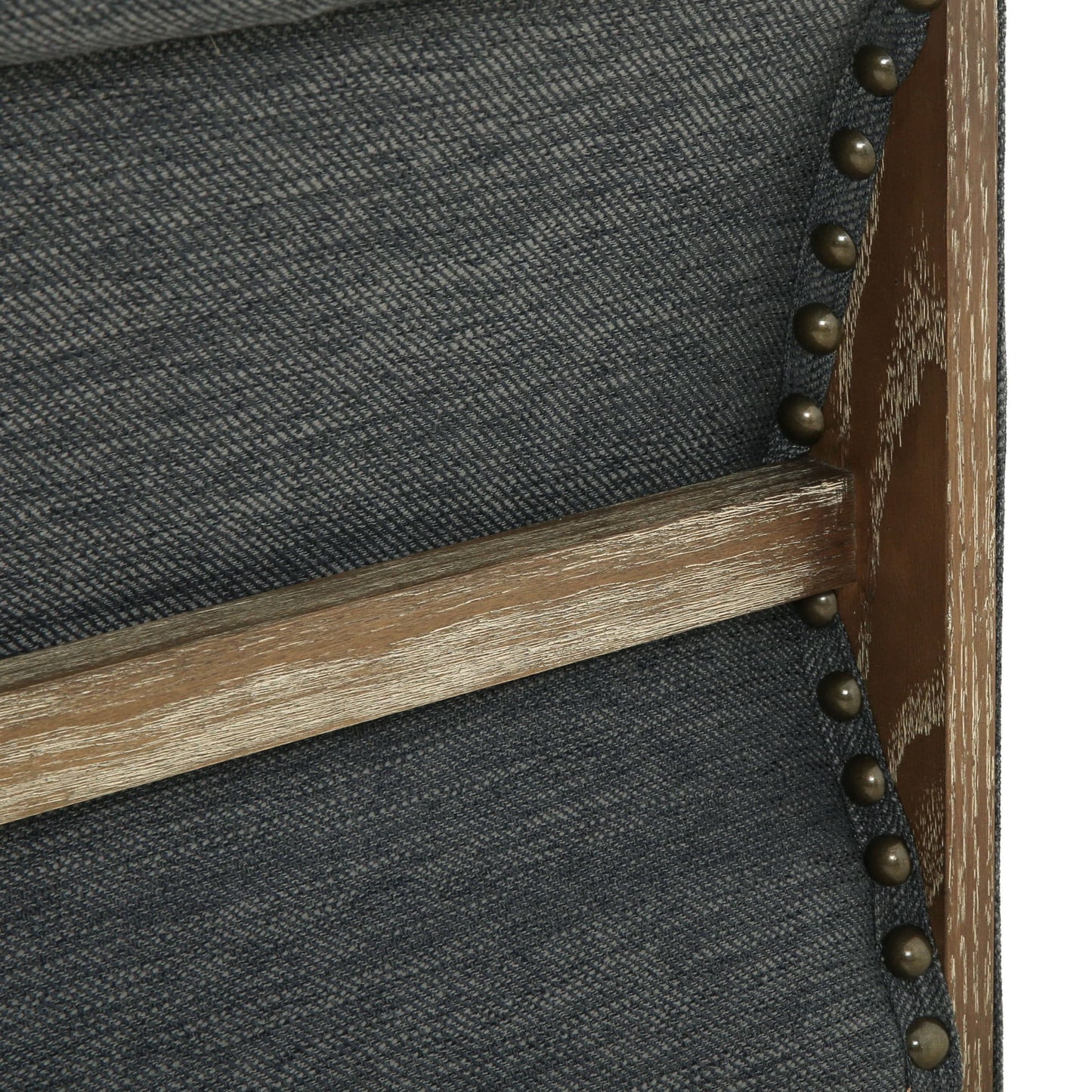 Canapé Chesterfield Saragus avec bordure cloutée par Christopher Knight Home - 85,50 L x 33,25 l x 28,50 H