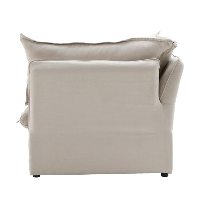 Canapés sectionnels pour salon, canapé sectionnel modulaire 4 places, housses de coussin amovibles