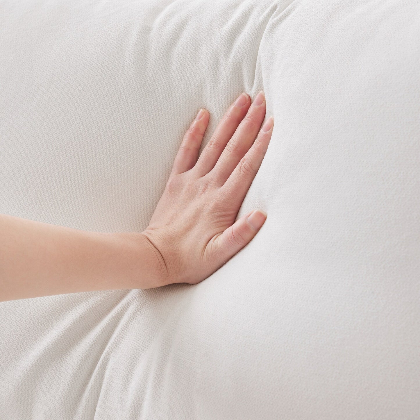 Canapé sectionnel à rayures verticales, 2 coussins, canapé 5 places avec pouf convertible, diverses combinaisons, forme en L