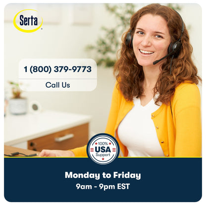 Canapé Serta Palisades 73 avec accoudoirs droits, polyester facile d'entretien, dossier moelleux et coussins d'assise à ressorts ensachés