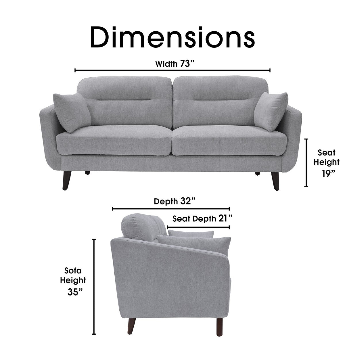 Canapé Serta Collection Sierra 73