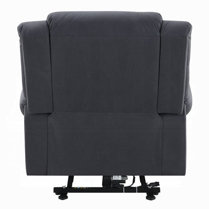 Fauteuil releveur et inclinable Seru Power Motion, massage chauffant, gris foncé