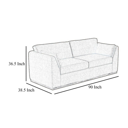 Canapé Sian, 2 plaids décoratifs, dossier avec coussin amovible, polyester gris clair