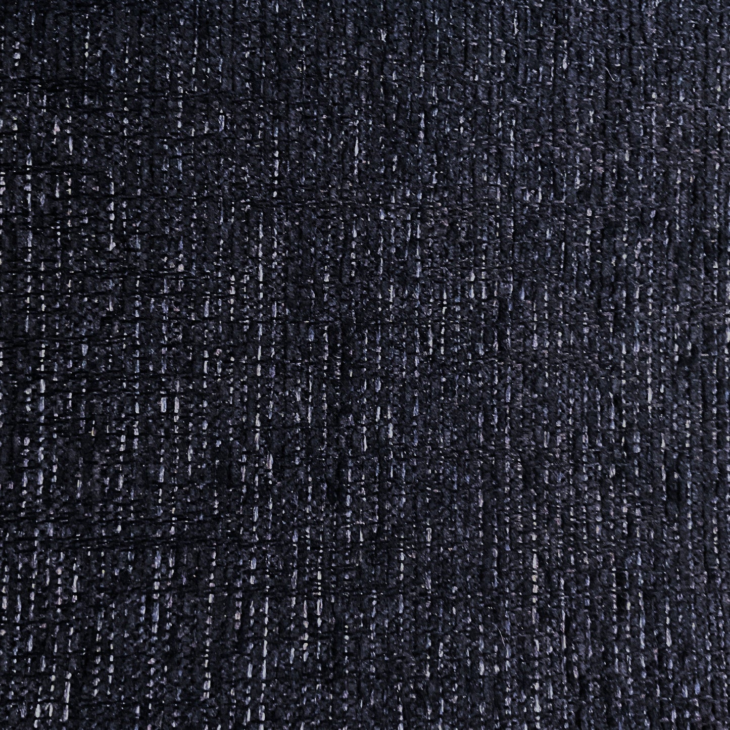 Canapé Sian, polyester bleu marine, 2 coussins décoratifs, pin massif, 228 cm