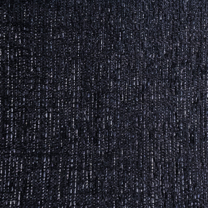 Canapé Sian, polyester bleu marine, 2 coussins décoratifs, pin massif, 228 cm