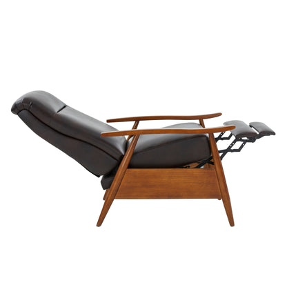 Fauteuil inclinable rembourré en bois Sienna par Greyson Living