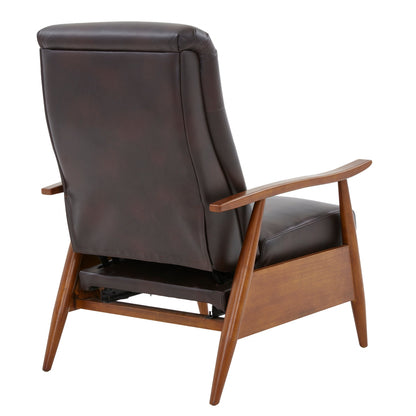 Fauteuil inclinable rembourré en bois Sienna par Greyson Living