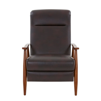 Fauteuil inclinable rembourré en bois Sienna par Greyson Living