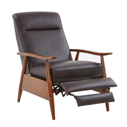 Fauteuil inclinable rembourré en bois Sienna par Greyson Living