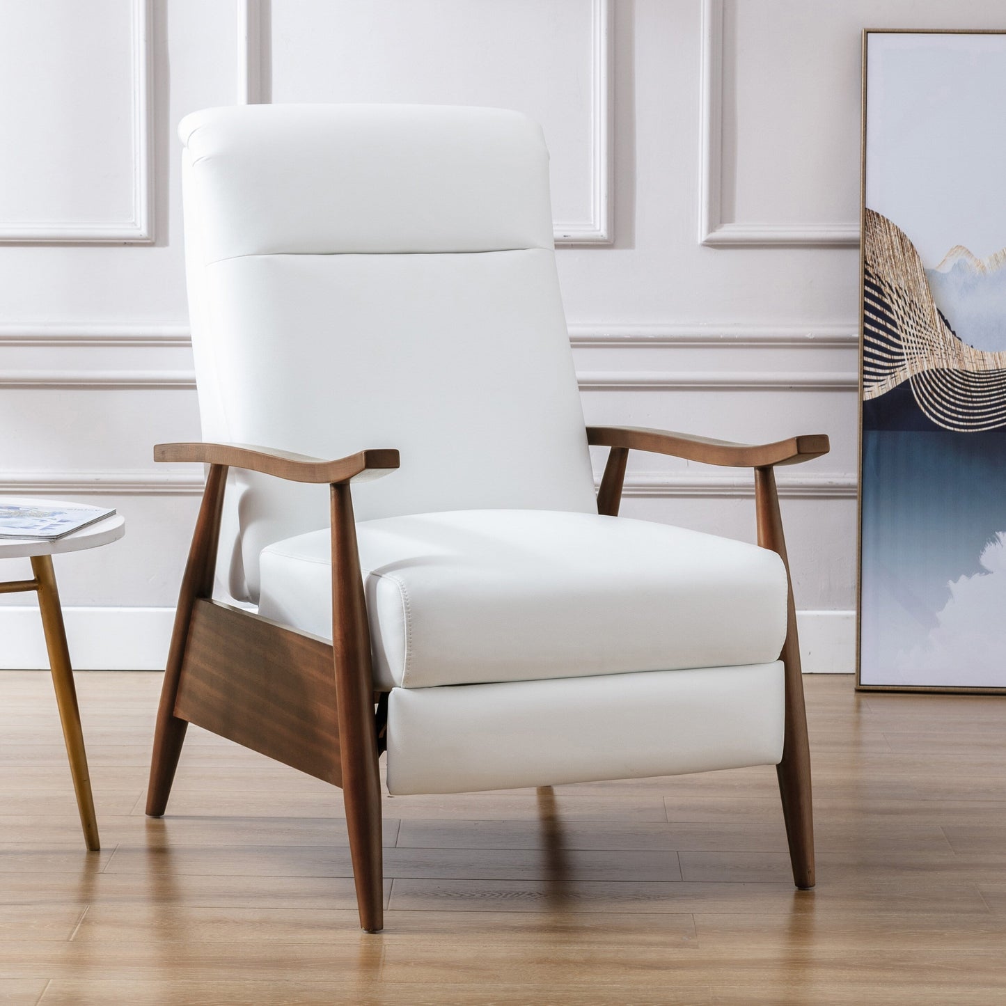 Fauteuil inclinable rembourré en bois Sienna par Greyson Living