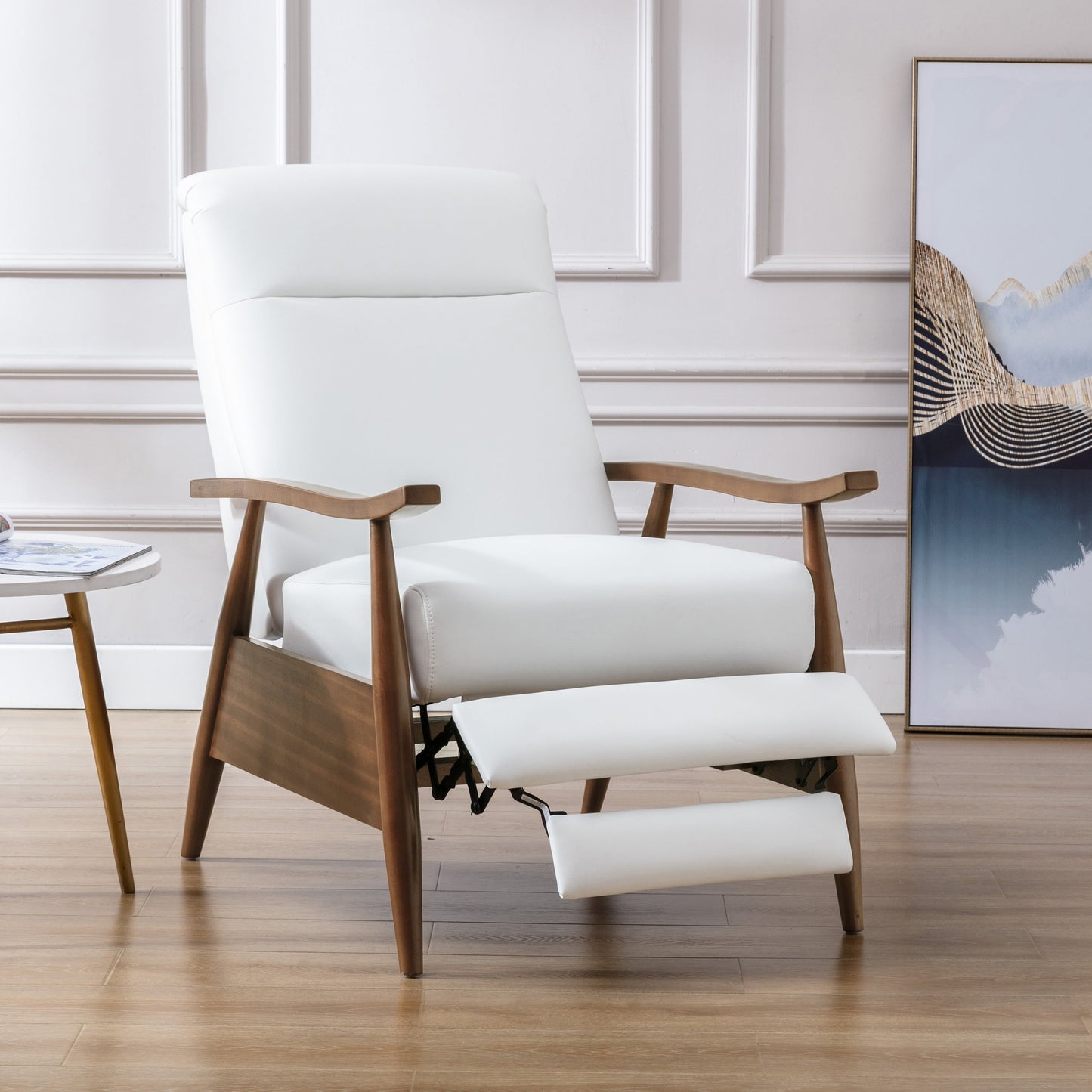 Fauteuil inclinable rembourré en bois Sienna par Greyson Living