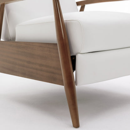 Fauteuil inclinable rembourré en bois Sienna par Greyson Living