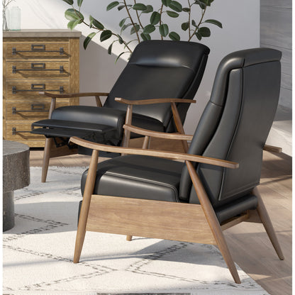 Fauteuil inclinable rembourré en bois Sienna par Greyson Living