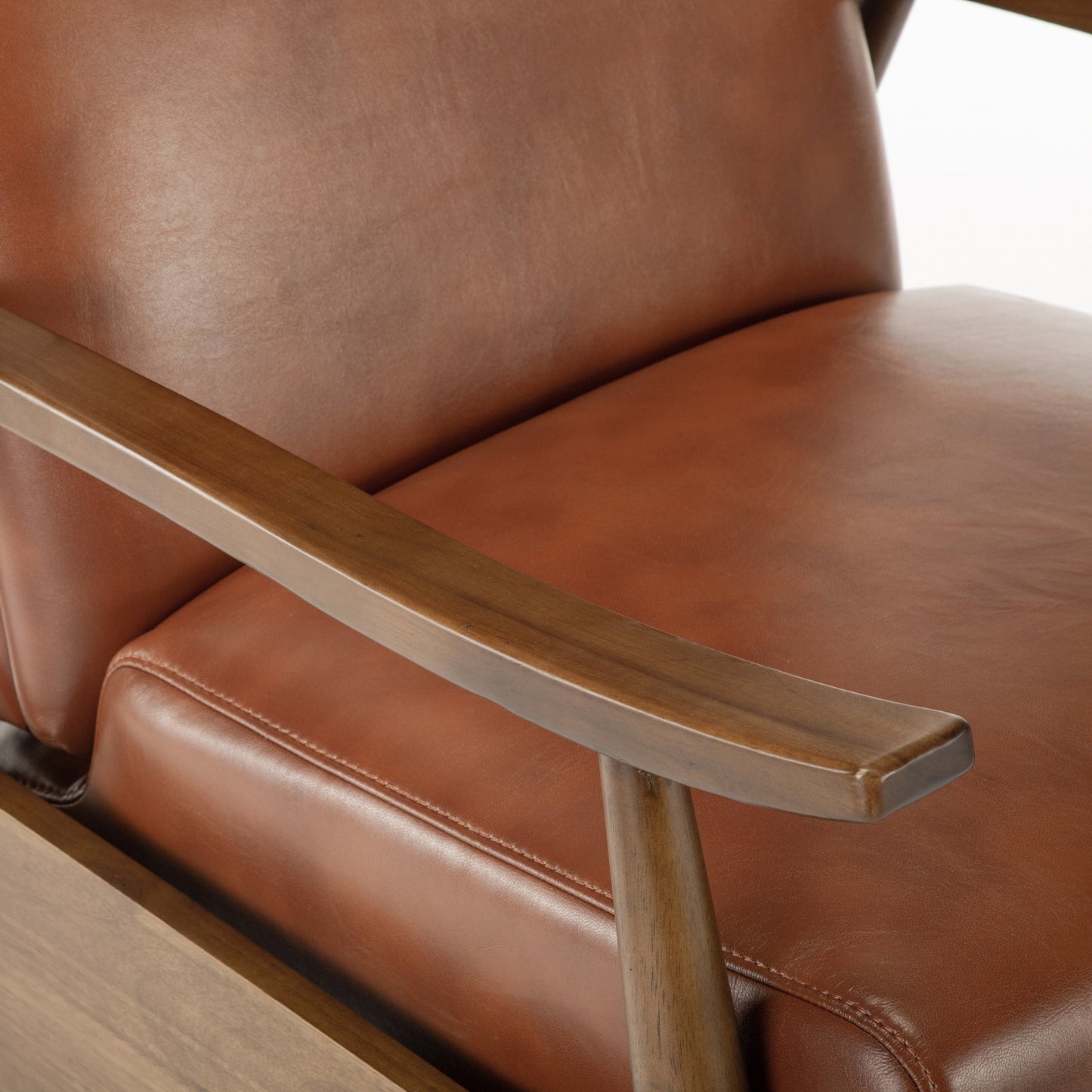 Fauteuil inclinable rembourré en bois Sienna par Greyson Living