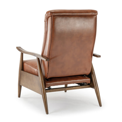 Fauteuil inclinable rembourré en bois Sienna par Greyson Living