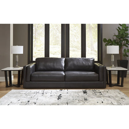 Canapé Amiata Onyx Signature Design by Ashley - 96 L x 41 P x 35 H