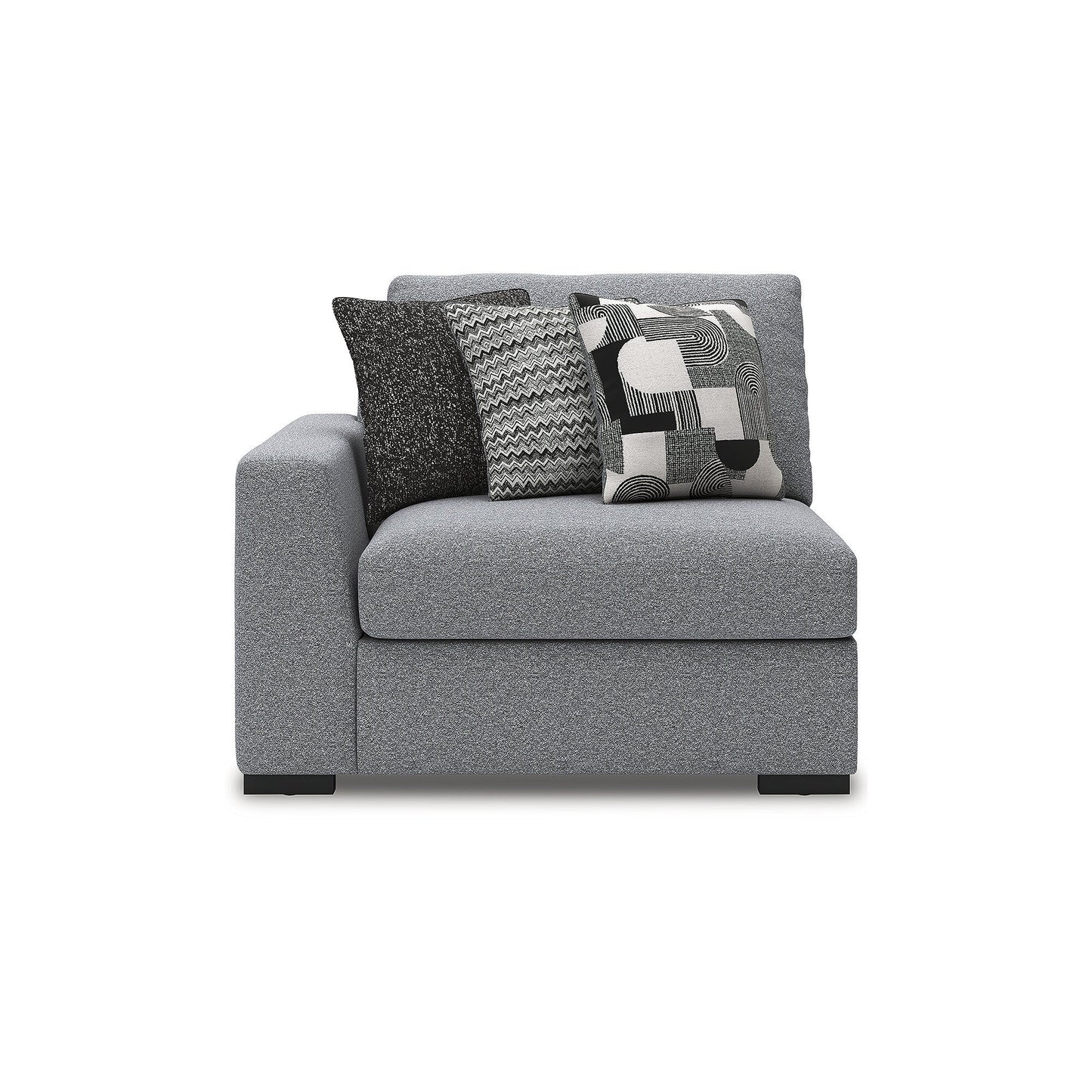 Canapé 3 pièces Signature Design by Ashley Bealton gris - 140 L x 44 P x 41 H